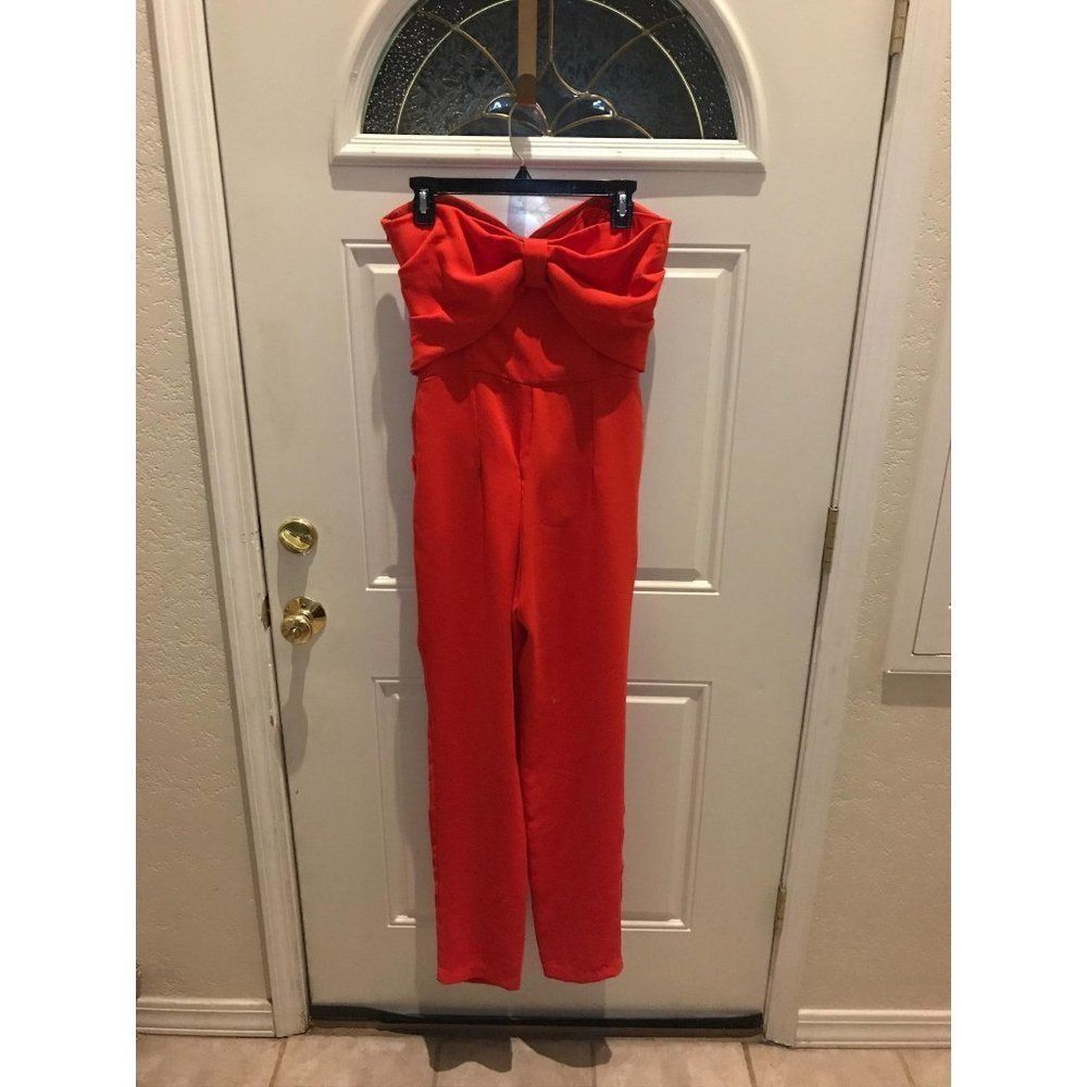 Red Hot Jumpsuit Jumper size Ladies Med